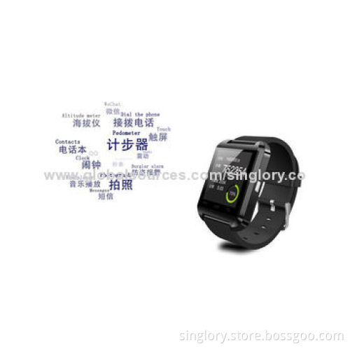 1.55-inch Smart Watch Phones with 512MB RAM/4GB ROM, Sync Incoming Call, Message and Count Steps